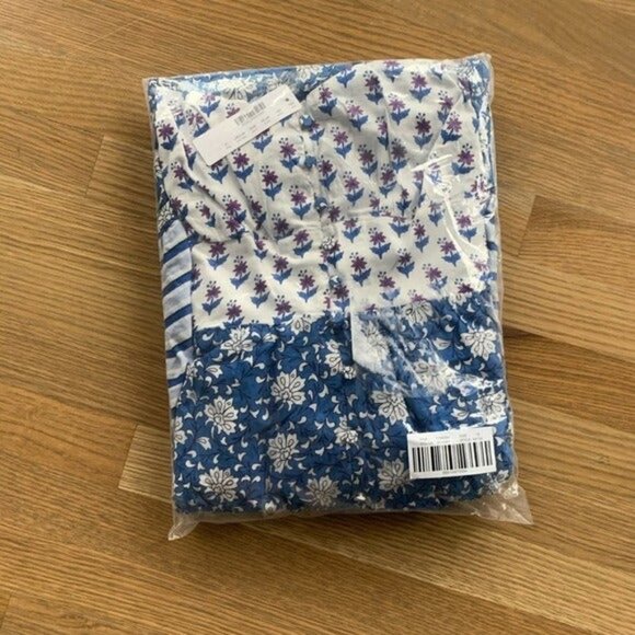 J.Crew Button-front maxi dress in mixed Print - Picture 5 of 9